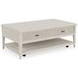 Carmella Pebble Oak Rectangular Occassional Table Set