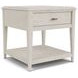 Carmella Pebble Oak Square End Table