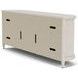 Carmella Pebble Oak 78" TV Stand
