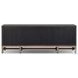Fiona Black Raffia 72" Media Console