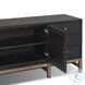 Fiona Black Raffia 72" Media Console