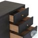 Fiona Black Raffia 72" Media Console