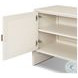 Cressida Ivory Painted Linen 84" Media Console
