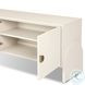 Cressida Ivory Painted Linen 84" Media Console