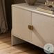 Cressida Ivory Painted Linen 84" Media Console