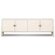 Cressida Ivory Painted Linen 84" Media Console