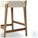 Rothler Alcala Wheat Performance Fabric Counter Height Stool