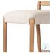 Rothler Alcala Wheat Performance Fabric Bar Stool