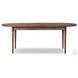 Harper Toasted Walnut 104" Extendable Oval Dining Table