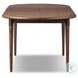Harper Toasted Walnut 104" Extendable Oval Dining Table