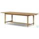 Blinn Worn Oak Veneer Leaf 88" Extendable Oval Dining Table