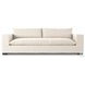 Grant Ashby Oatmeal Performance Fabric 94" Upholstered Sofa
