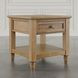 Brentwood Cascade Oak Square End Table