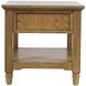 Brentwood Cascade Oak Square End Table