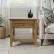 Brentwood Cascade Oak Square End Table