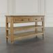 Brentwood Cascade Oak 50" Sofa Console Table