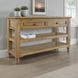 Brentwood Cascade Oak 50" Sofa Console Table