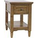 Brentwood Cascade Oak Rectangular Chairside End Table