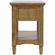 Brentwood Cascade Oak Rectangular Chairside End Table
