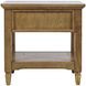 Brentwood Cascade Oak Rectangular Chairside End Table