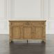 Brentwood Cascade Oak 3 Door Sideboard Cabinet