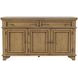 Brentwood Cascade Oak 3 Door Sideboard Cabinet
