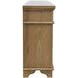 Brentwood Cascade Oak 3 Door Sideboard Cabinet