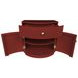Olivia Burgundy 1 Drawer Nightstand