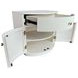 Olivia Coconut Milk 1 Drawer Nightstand