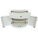 Olivia Coconut Milk 1 Drawer Nightstand