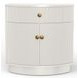 Olivia Coconut Milk 1 Drawer Nightstand