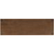 Brownstone Suede 60" Media Console