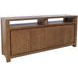 Brownstone Suede 70" Media Console