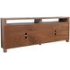 Brownstone Suede 80" Media Console
