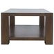 Brownstone Chocolate Brown Rectangular Coffee Table