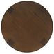 Brownstone Chocolate Brown Round Coffee Table
