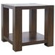 Brownstone Chocolate Brown Rectangular Occasional Tabe Set