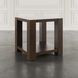 Brownstone Chocolate Brown Square End Table
