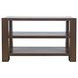 Brownstone Chocolate Brown Rectangular Console Table