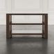Brownstone Chocolate Brown Rectangular Console Table