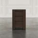Brownstone Chocolate Brown Rectangular Chairside End Table