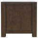 Brownstone Chocolate Brown Rectangular Chairside End Table