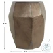 Liorael Aged Gold Bronze Garden Stool