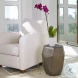 Liorael Aged Gold Bronze Garden Stool