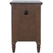 Brentwood Arbor Oak End Table with USB Charging