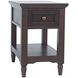 Brentwood Arbor Oak Rectangular Chairside End Table