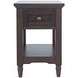 Brentwood Arbor Oak Rectangular Chairside End Table