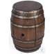 Calumet Mountain Lodge Barrel Table