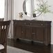 Brentwood Arbor Oak 3 Door Sideboard Cabinet
