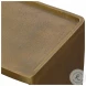 Derwent Antique Brass Side Table